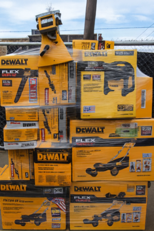 Alt Text to: DeWalt Power Tool Pallets for Sale Lot ID 022626 Wholesale Tool Liquidation USA