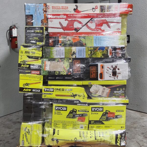 Lawn and Garden Pallet Lot 280524 AS-IS Untested Customer Returns Wholesale USA